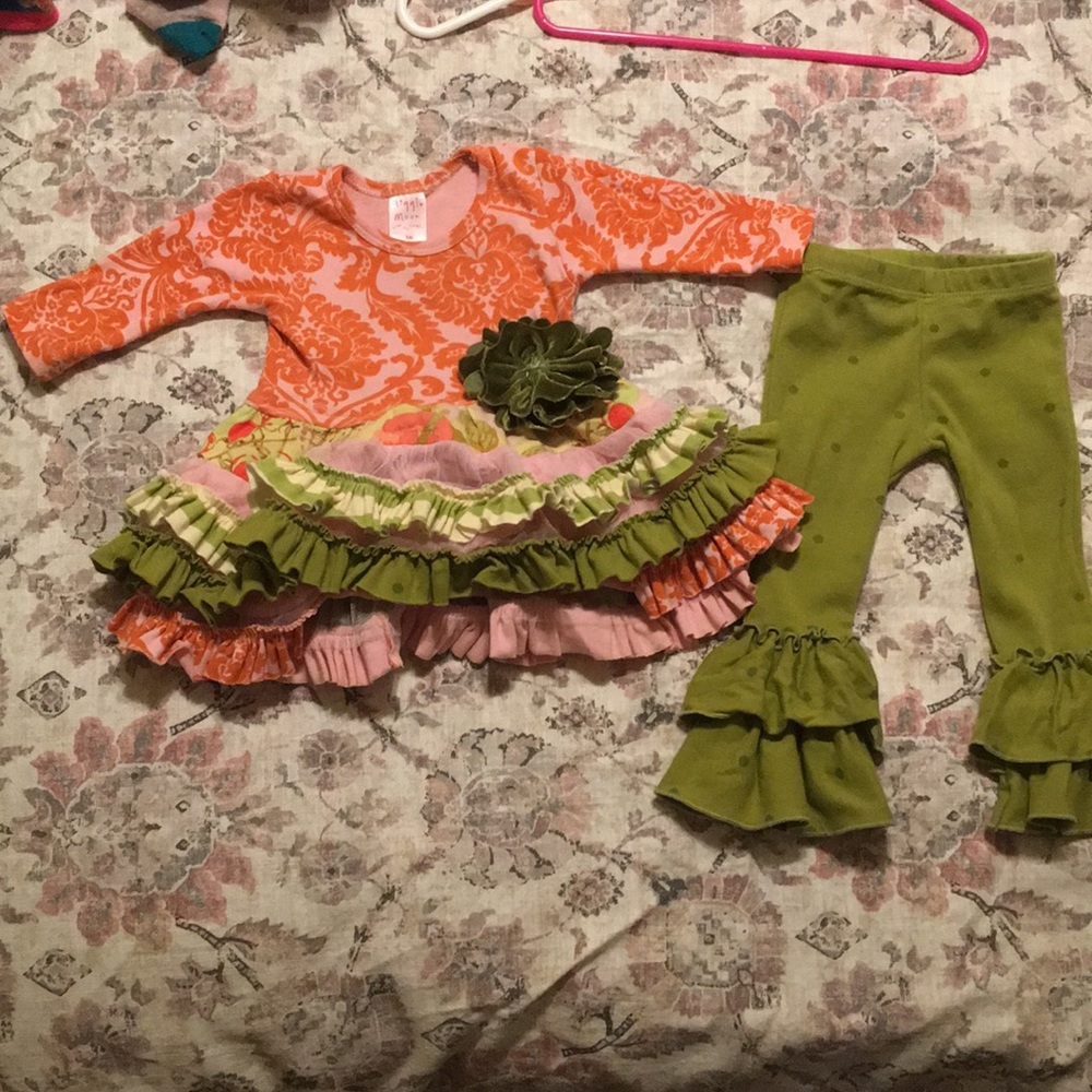 Giggle moon baby girl outfit